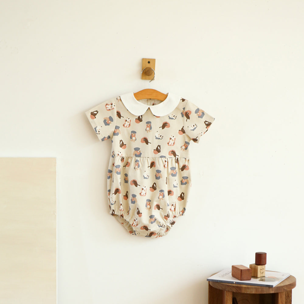 Dailylike oxford - SimSim Cat Fabric - forestfabric 布恩堂