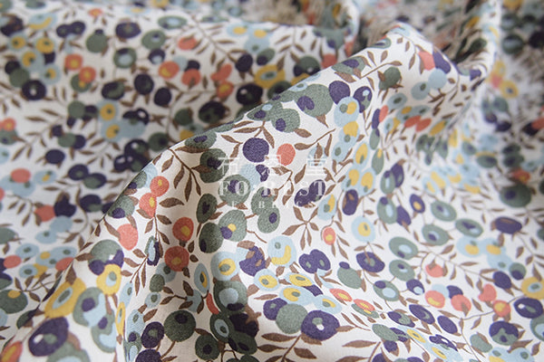 Liberty of London (Cotton Tana Lawn Fabric) - Wiltshire green - forest-fabric