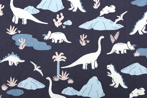 Dailylike - Organic cotton - dinosaur Fabric - forest-fabric