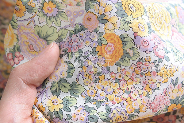 Liberty of London (Cotton Tana Lawn Fabric) - Elysian Day - forest-fabric