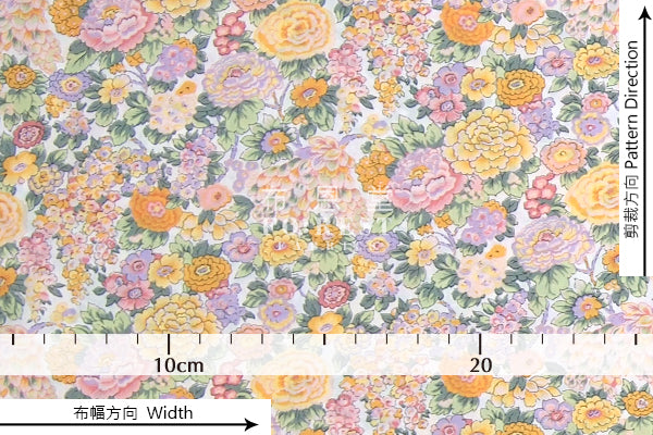 Liberty of London (Cotton Tana Lawn Fabric) - Elysian Day - forest-fabric