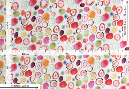 cotton - Ballet Dance fabric - forest-fabric