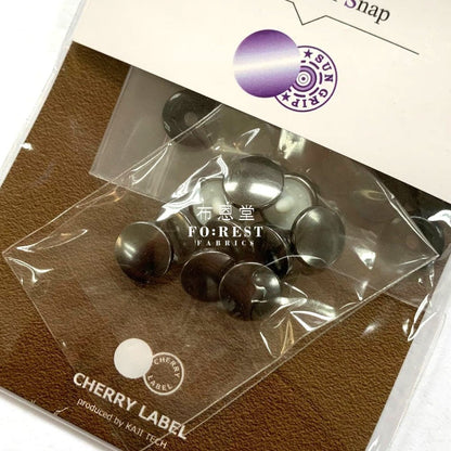 10mm Press machine Button (METAL)手壓機鈕扣金屬色 - FO:REST Fabric 布恩堂Liberty fabrictana lawnjapanese fabricykk zipper