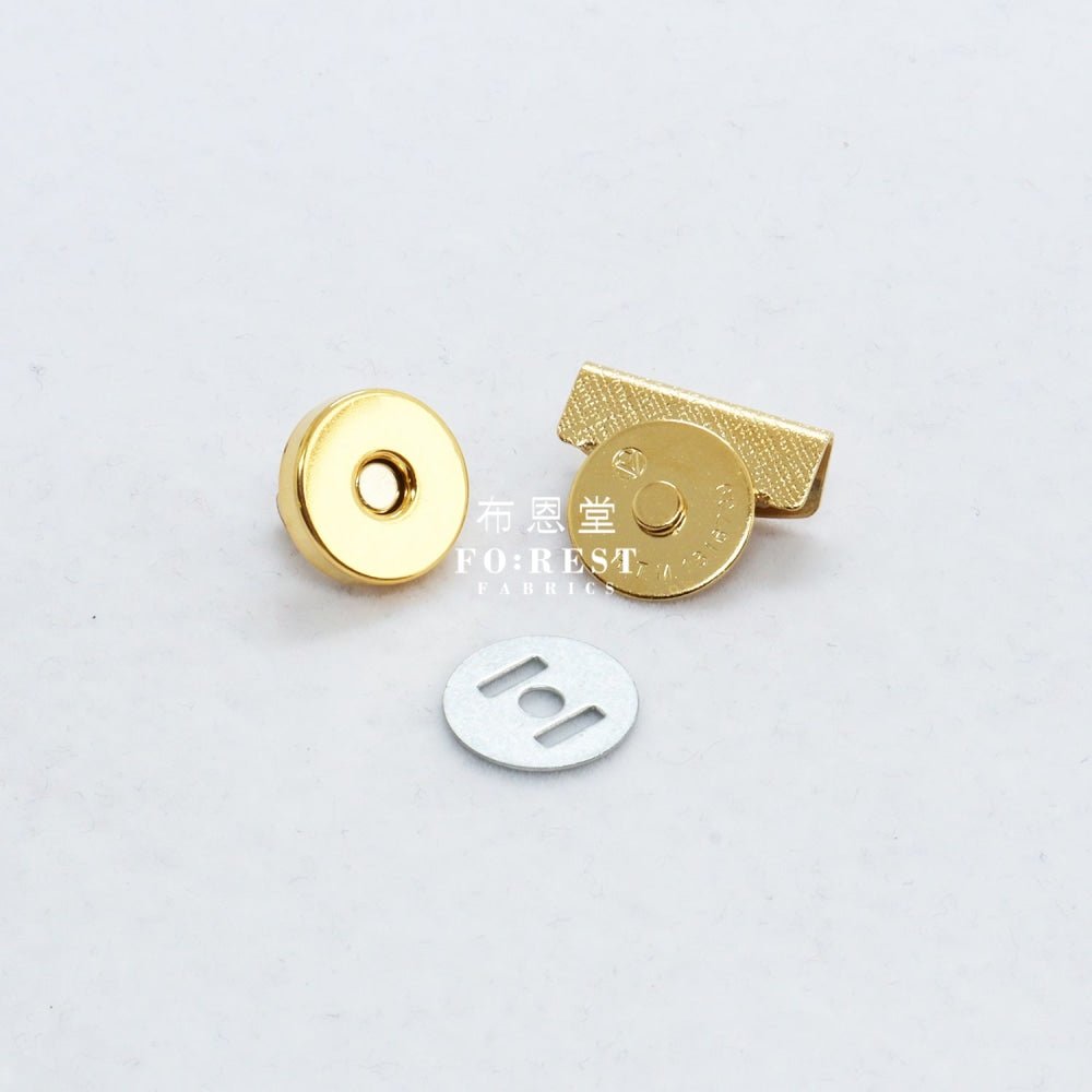 14mm Magnetic Edge Clasps Button 磁石扣 - FO:REST Fabric 布恩堂Liberty fabrictana lawnjapanese fabricykk zipper