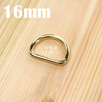 16Mm Lobster Clasp / D Ring Gold Bag Supplies