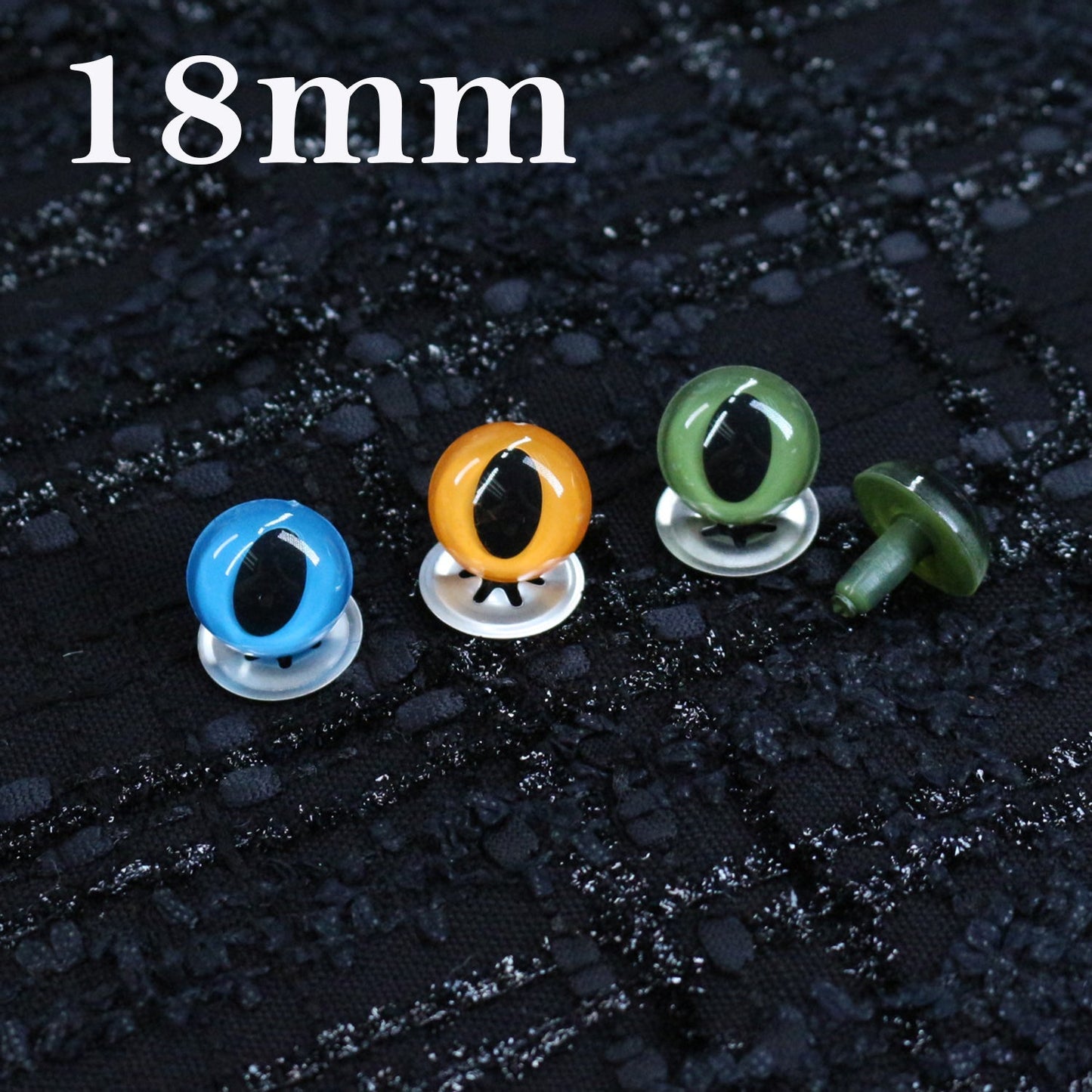 18mm stuffed animals eye - FO:REST Fabric 布恩堂Liberty fabrictana lawnjapanese fabricykk zipper