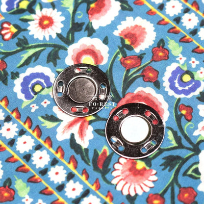 20mm Sew - on Magnet Button 手縫磁石扣 - FO:REST Fabric 布恩堂Liberty fabrictana lawnjapanese fabricykk zipper