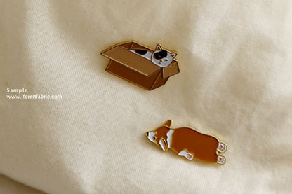 24K Daily badge 1 - 10 - FO:REST Fabric 布恩堂Liberty fabrictana lawnjapanese fabricykk zipper