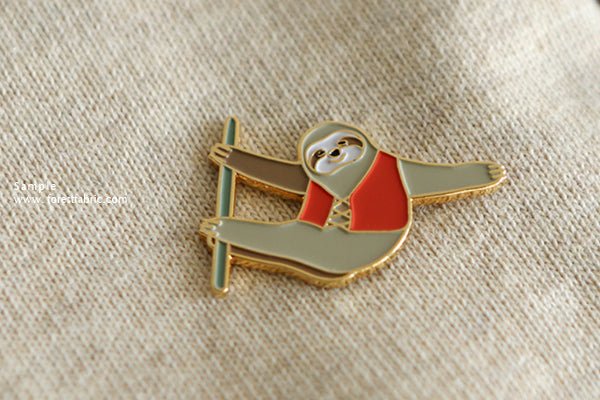 24K Daily badge 1 - 10 - FO:REST Fabric 布恩堂Liberty fabrictana lawnjapanese fabricykk zipper