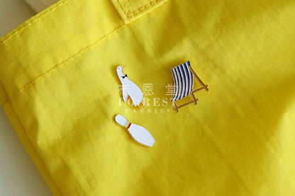 24K Daily badge 11 - 20 - FO:REST Fabric 布恩堂Liberty fabrictana lawnjapanese fabricykk zipper