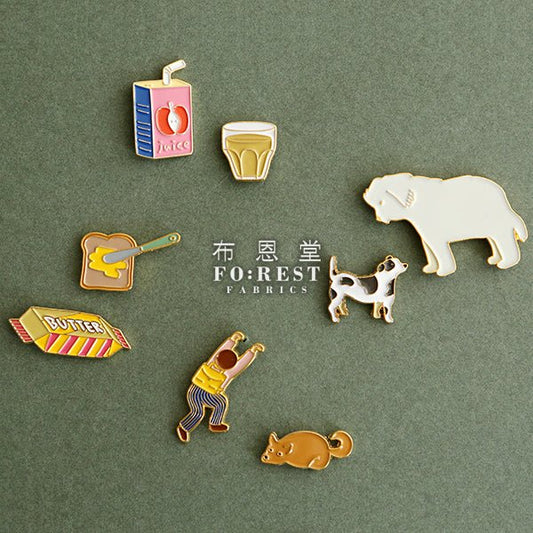 24K Daily badge 9 - 12 - FO:REST Fabric 布恩堂Liberty fabrictana lawnjapanese fabricykk zipper