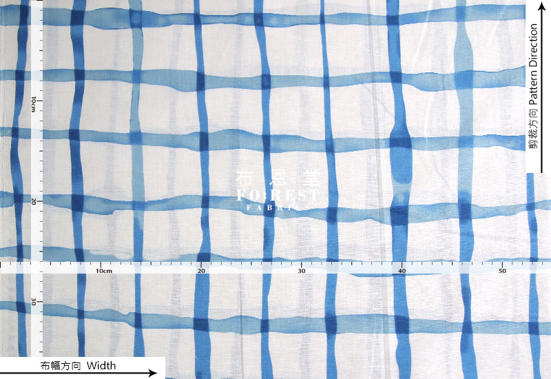 3min - cotton Linen- line fabric - forest-fabric