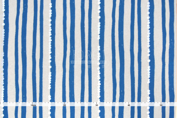 Echino - cotton linen - stripe Fabric 2018SS - forest-fabric
