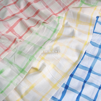 3min - cotton Linen - line fabric - FO:REST Fabric 布恩堂Liberty fabrictana lawnjapanese fabricykk zipper