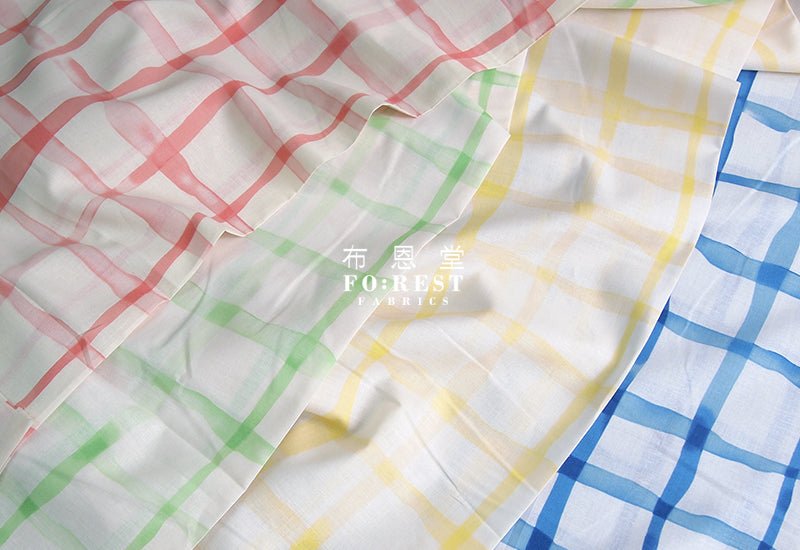 3min - cotton Linen - line fabric - FO:REST Fabric 布恩堂Liberty fabrictana lawnjapanese fabricykk zipper