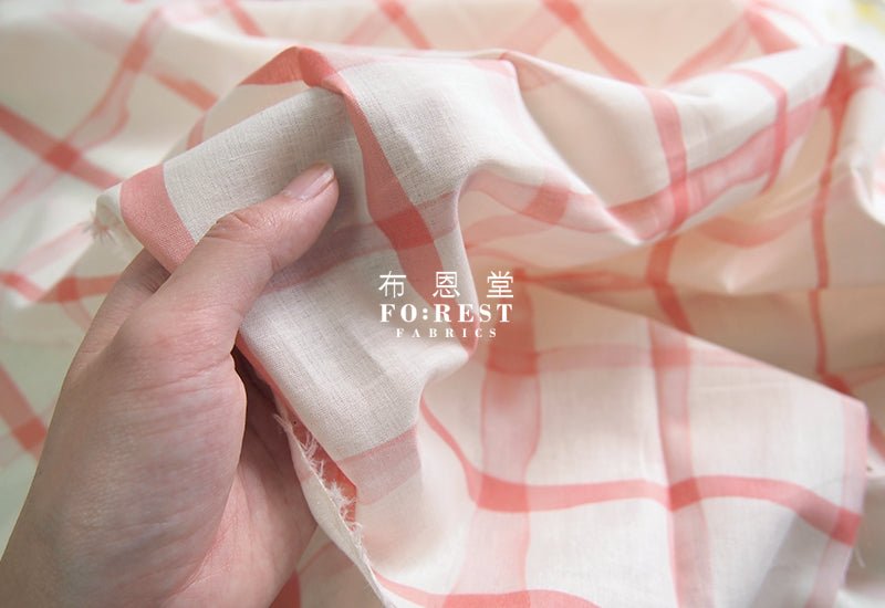 3min - cotton Linen - line fabric - FO:REST Fabric 布恩堂Liberty fabrictana lawnjapanese fabricykk zipper