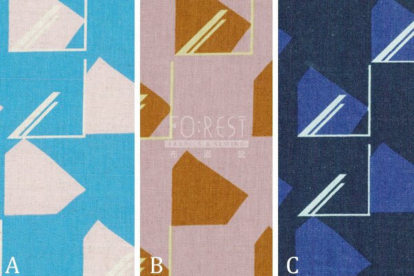 3min - cotton linen - Window Light fabric - FO:REST Fabric 布恩堂Liberty fabrictana lawnjapanese fabricykk zipper