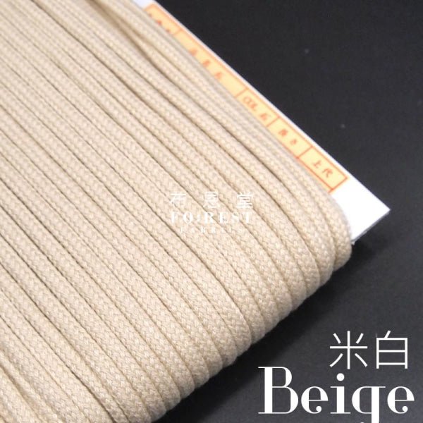 5mm Cotton Craft cord 棉繩 - 1meter - FO:REST Fabric 布恩堂Liberty fabrictana lawnjapanese fabricykk zipper