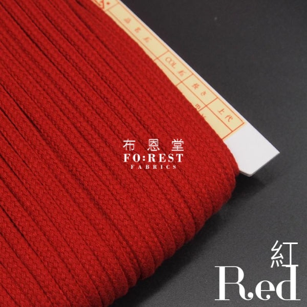 5mm Cotton Craft Rope 棉繩 - 1meter - forest-fabric