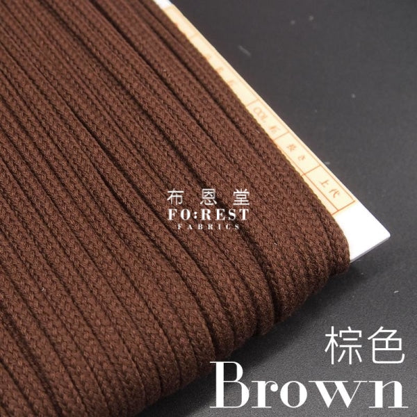 5mm Cotton Craft Rope 棉繩 - 1meter - forest-fabric