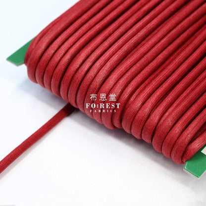 5mm Waxed Cotton Cord 蠟繩 - 1meter - FO:REST Fabric 布恩堂Liberty fabrictana lawnjapanese fabricykk zipper