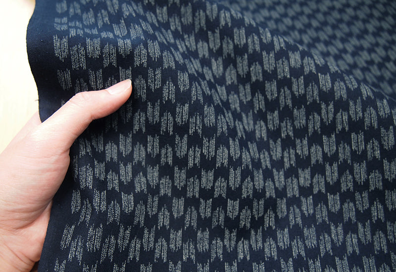 cotton - Traditional Japanese 江戶小紋 fabric 4 - forestfabric 布恩堂