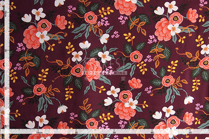 C+S - Rayon Poplin - BIRCH fabric - forest-fabric