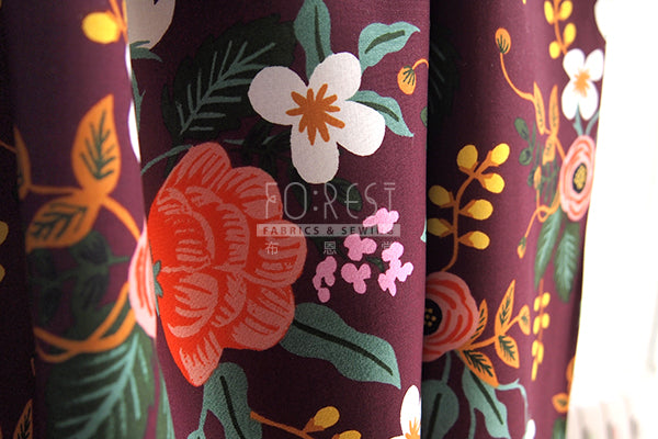 C+S - Rayon Poplin - BIRCH fabric - forest-fabric