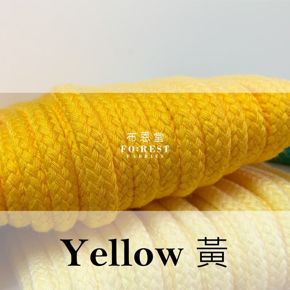 8mm Cotton Craft cord 棉繩 - 1meter - FO:REST Fabric 布恩堂Liberty fabrictana lawnjapanese fabricykk zipper
