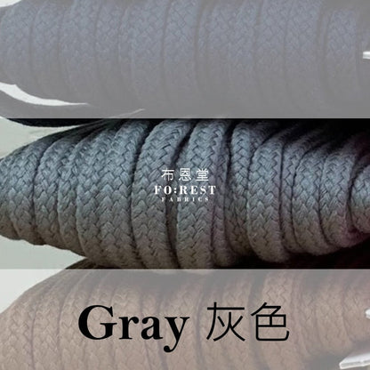 8mm Cotton Craft cord 棉繩 - 1meter - FO:REST Fabric 布恩堂Liberty fabrictana lawnjapanese fabricykk zipper