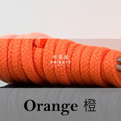 8Mm Cotton Craft Cord - 1Meter Orange Rope