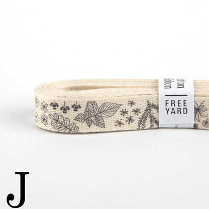 Dailylike - Cotton ribbon - forestfabric 布恩堂