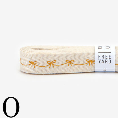 Dailylike - Cotton ribbon - forestfabric 布恩堂