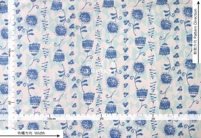 C+S - cotton - Friends fabric - forest-fabric