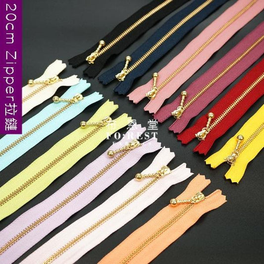 YKK Zipper Golden 20cm Tools