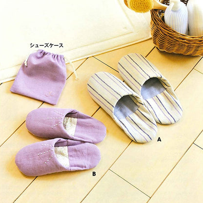 Babouche (Moroccan slippers) | Paper pattern - FO:REST Fabric 布恩堂Liberty fabrictana lawnjapanese fabricykk zipper