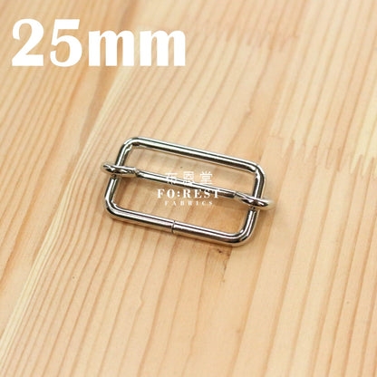 Belt Making 25Mm Set Silver Slide Buckle Bag Supplies