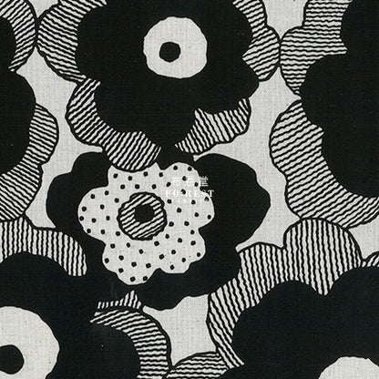 Canvas - Bouquet Fabric Natural Cotton Linen Canvas