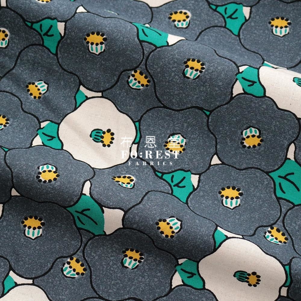 Canvas - TSUBAKI fabric GRAY - FO:REST Fabric 布恩堂Liberty fabrictana lawnjapanese fabricykk zipper
