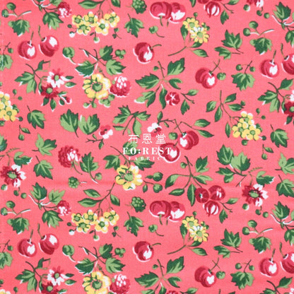 Copy Of Quilting Liberty - Wild Cherry B Lasenby Cotton
