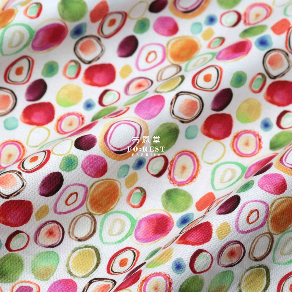 Cotton - Bon Voyage Fabric Colourful