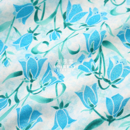 cotton - Brilliant Blooms Fabric LT - FO:REST Fabric 布恩堂Liberty fabrictana lawnjapanese fabricykk zipper