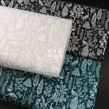 Cotton - Camont Menagerie Silhouette Black Fabric