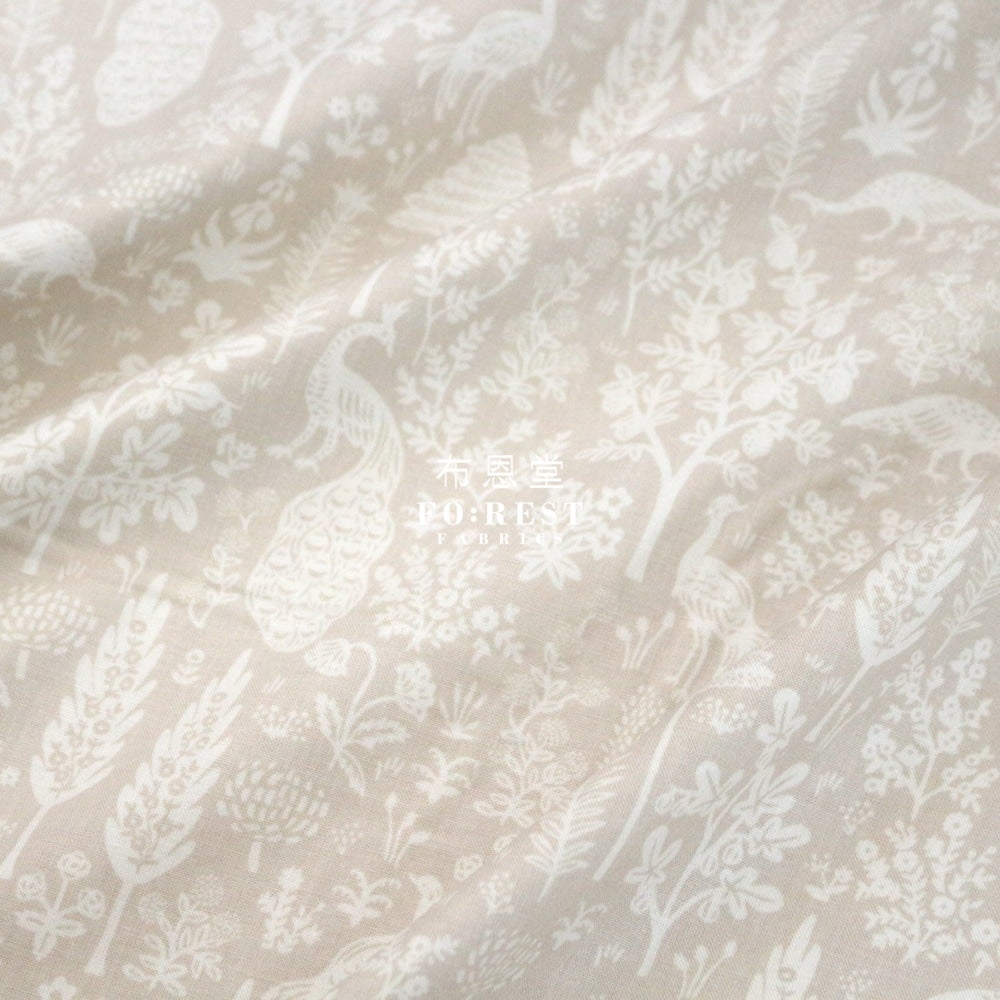 Cotton - Camont Menagerie Silhouette Khaki Fabric