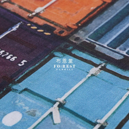 cotton - container fabric - FO:REST Fabric 布恩堂Liberty fabrictana lawnjapanese fabricykk zipper