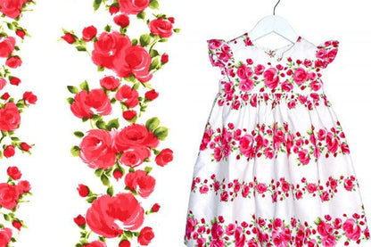 cotton - DIVINE Rose fabric - FO:REST Fabric 布恩堂Liberty fabrictana lawnjapanese fabricykk zipper