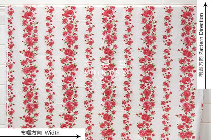 cotton - DIVINE Rose fabric - FO:REST Fabric 布恩堂Liberty fabrictana lawnjapanese fabricykk zipper