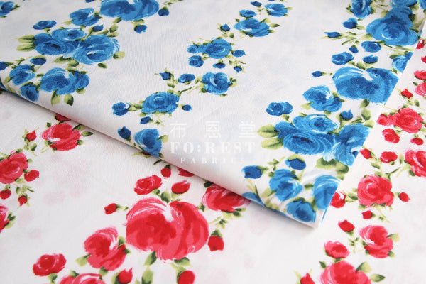 cotton - DIVINE Rose fabric - FO:REST Fabric 布恩堂Liberty fabrictana lawnjapanese fabricykk zipper