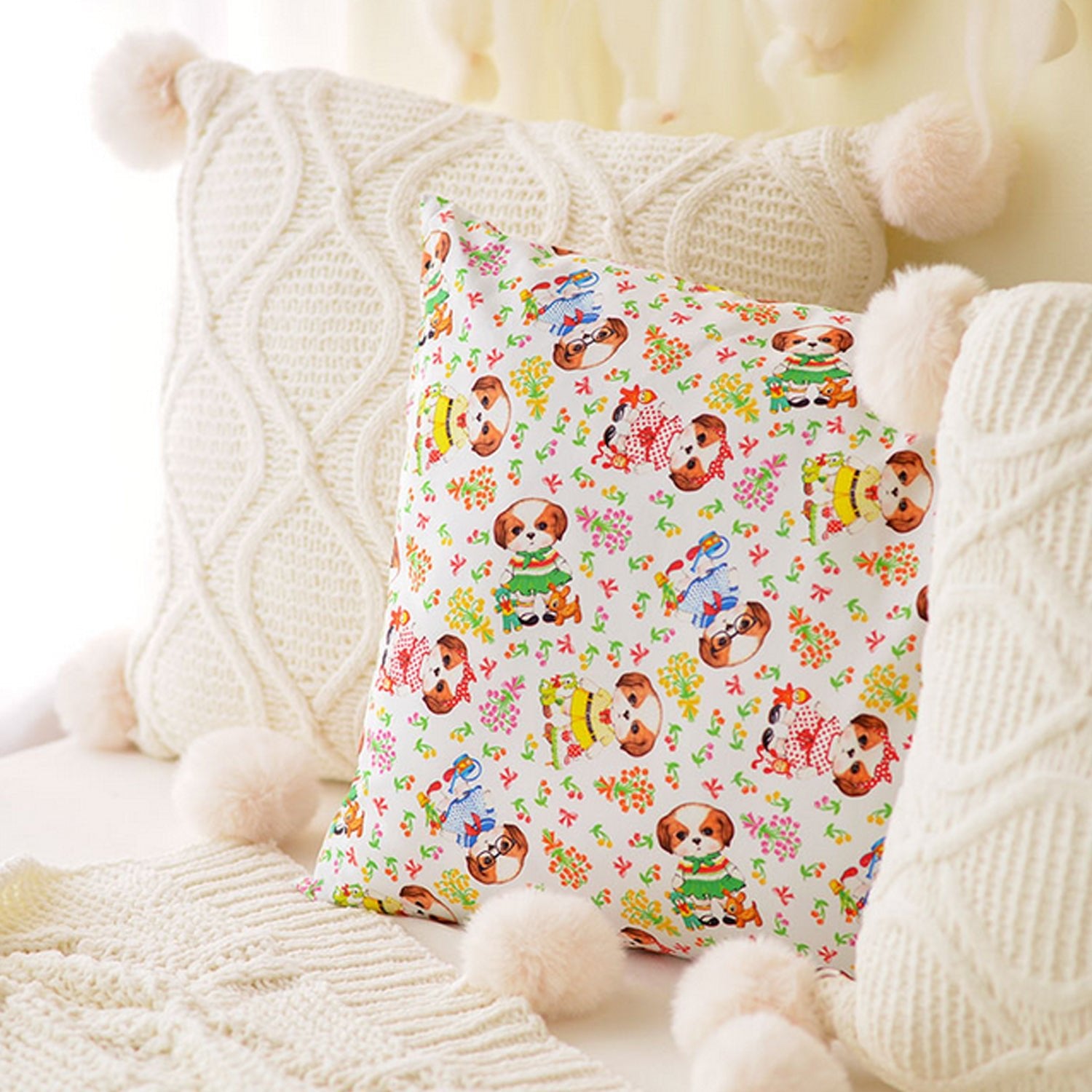 cotton - Encore 2 Dog Fabric - FO:REST Fabric 布恩堂Liberty fabrictana lawnjapanese fabricykk zipper