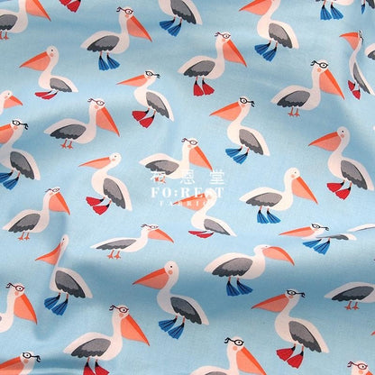 cotton - Flippers and Fins fabric - FO:REST Fabric 布恩堂Liberty fabrictana lawnjapanese fabricykk zipper